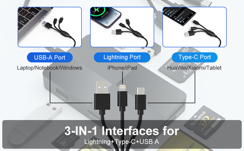 Multi Memory Card Reader 