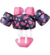 Vvinca Toddler Swim Vest for Kids 13-30lbs Boys Girls Puddle Jumper Toddlers Pool Floaties Jacket...