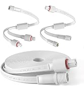 16FT Extension Cord Kit Extension Cable for Govee Outdoor Lights Series &amp; Dots String Lights, IP6...