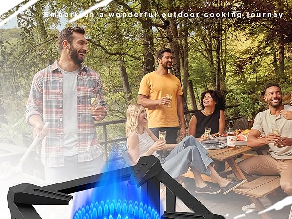 single propane burner