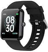 Pautios Smart Watch 42mm, Fitness &amp; Health Tracker for Women Men, Blood Oxygen Heart Rate Monitor...