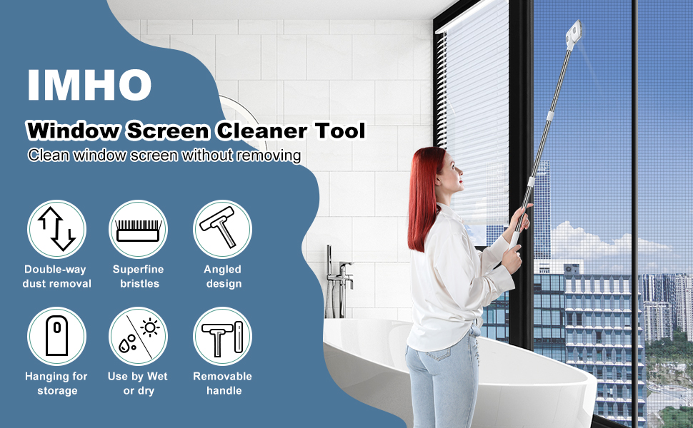 window screen cleaning tool