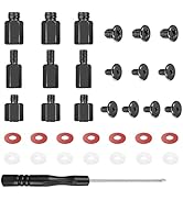 IEAWISL M.2 SSD Screws Kit, NVMe Screws for ASUS MSI Gigabyte Asrock Motherboard, 34Pcs M.2 SSD S...
