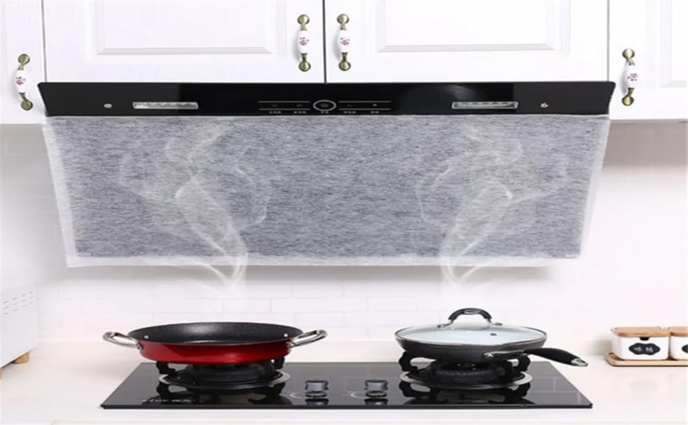 Oil Grease Proof Kitchen Filters Stickers 