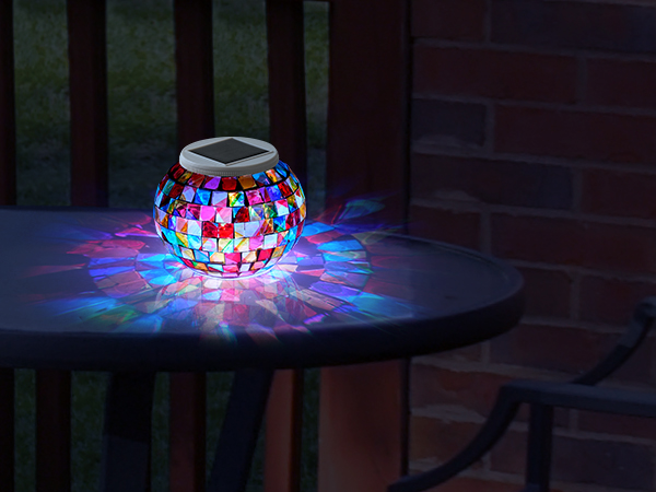 mosaic solar lights outdoor solar garden lights