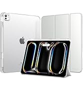 MoKo for iPad Pro 13 Inch Case (M5/M4) 2025/2024 with Pencil Holder, Slim Light Trifold Smart Cov...