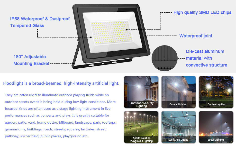 DAYWHITE FLOOD LIGHT LED