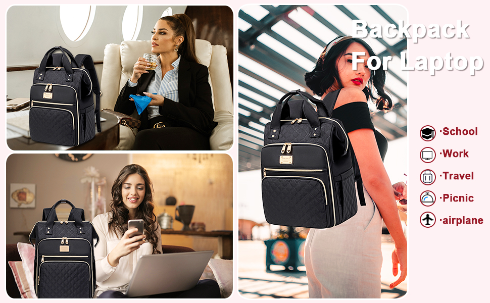 laptop backpack travel lunch backpack lunch bag for women large backpack for women