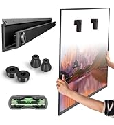 No Stud TV Wall Mount for Drywall 22-55”, Studless No Drill Wall Mount TV Bracket Holds up to 100...