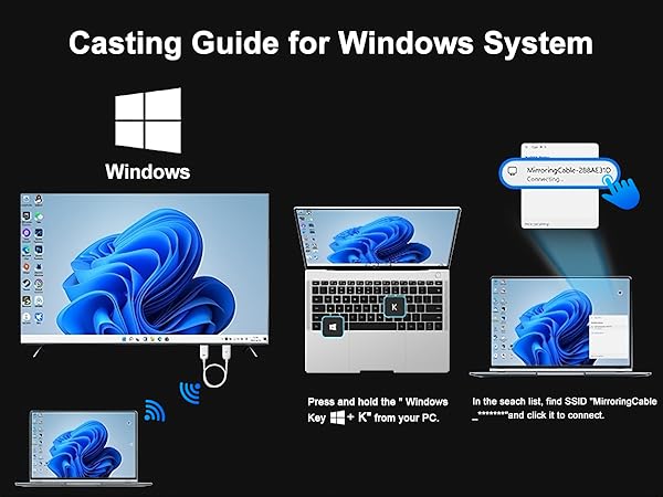 type c wireless hdmi projector