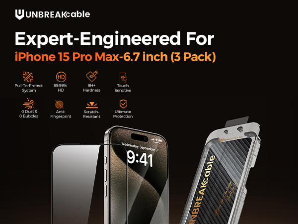 iphone 15 pro max screen protector