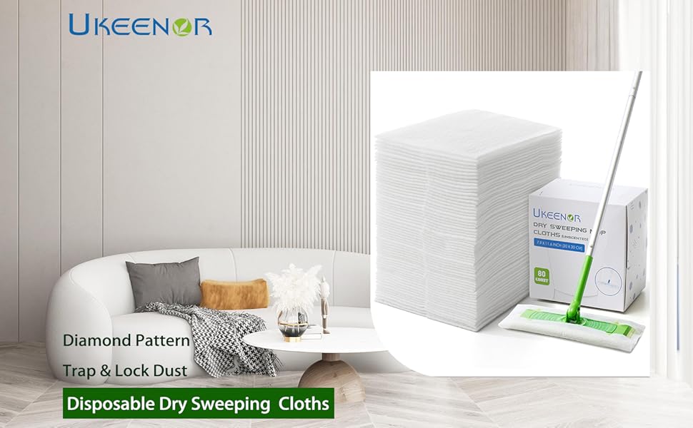 Disposable mop refills