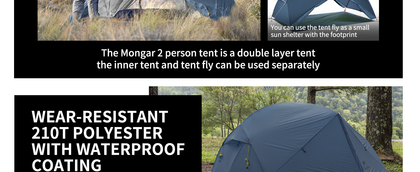 2 person backpacking tent