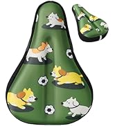 Kids Bike Seat Cushion for Boys Girls, Gel Padded Bike Seat Cover, Breathable &amp; Extra Soft Gel Me...