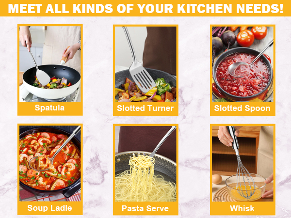 metal kitchen utensils set,metal cooking utensils set,cooking utensils set stainless steel