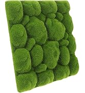 Healifty 1pc Artificial Moss Board Greenery Wall Decoration for Indoor Decor Wedding Flower Arran...