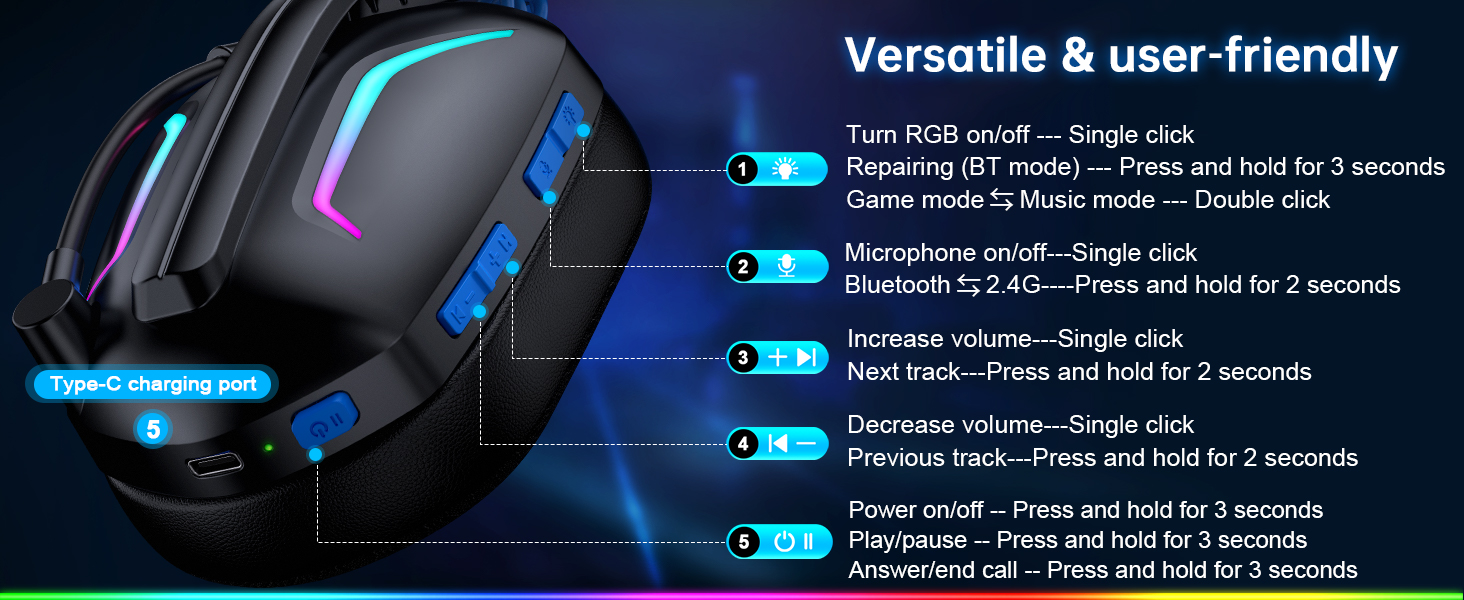 gaming headset wireless headphones&amp;#39; playstation 5 headset with mic ps5 headset wireless playstation5