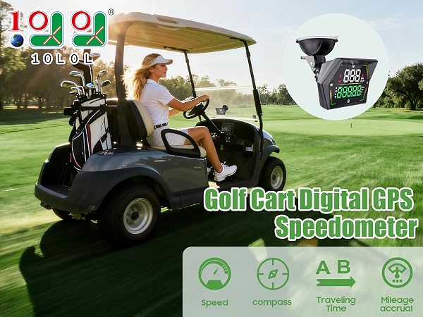 Golf Cart GPS Speedometer