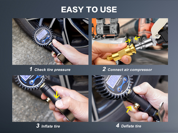 tire gauge pressure