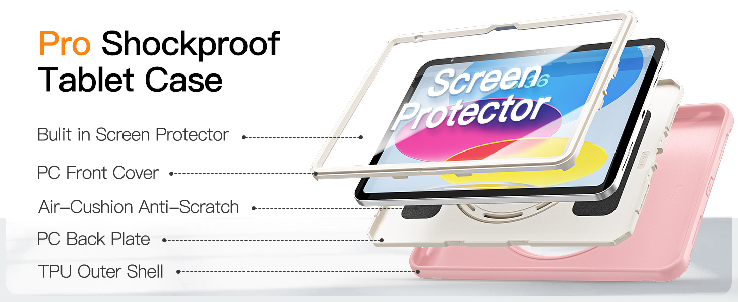 Pro Shockproof Tablet Case