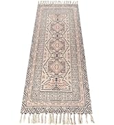 Cifupy Handmade Organic Yoga Mat made with Organic Cotton Yoga Mat - Non Slip Hand-Woven Foldable...