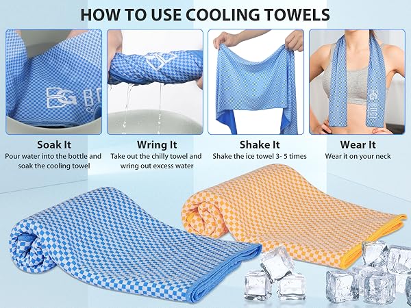 cool towels for neck
