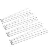 GUSTARIA Mahjong All-in-One Tile Rack &amp; Pusher, Clear Acrylic Mahjong Rack and Pusher Combo, Mode...