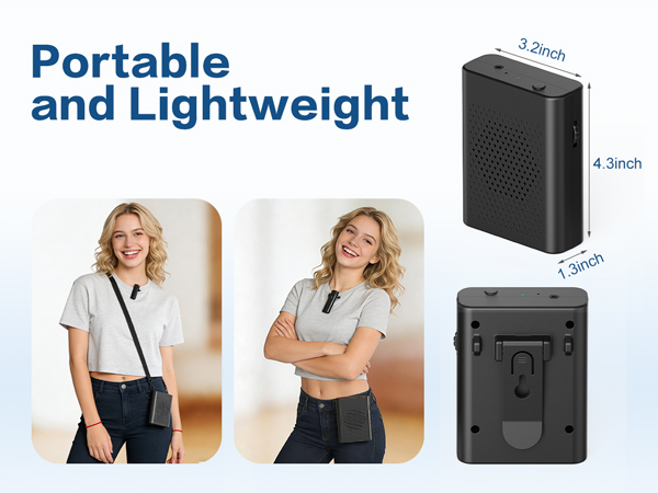 Portable and Lightweight wireless amplifier