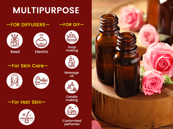Rose oil Jasmine oil