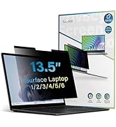 SenseAGE Magnetic Privacy Screen Protector for Surface Laptop 13.5 inch, Easy On/Off Privacy Filt...