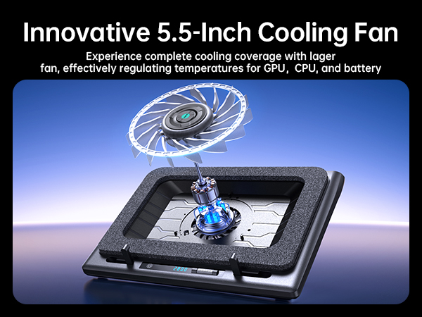 5.5inch Cooling Fan with Large Fan