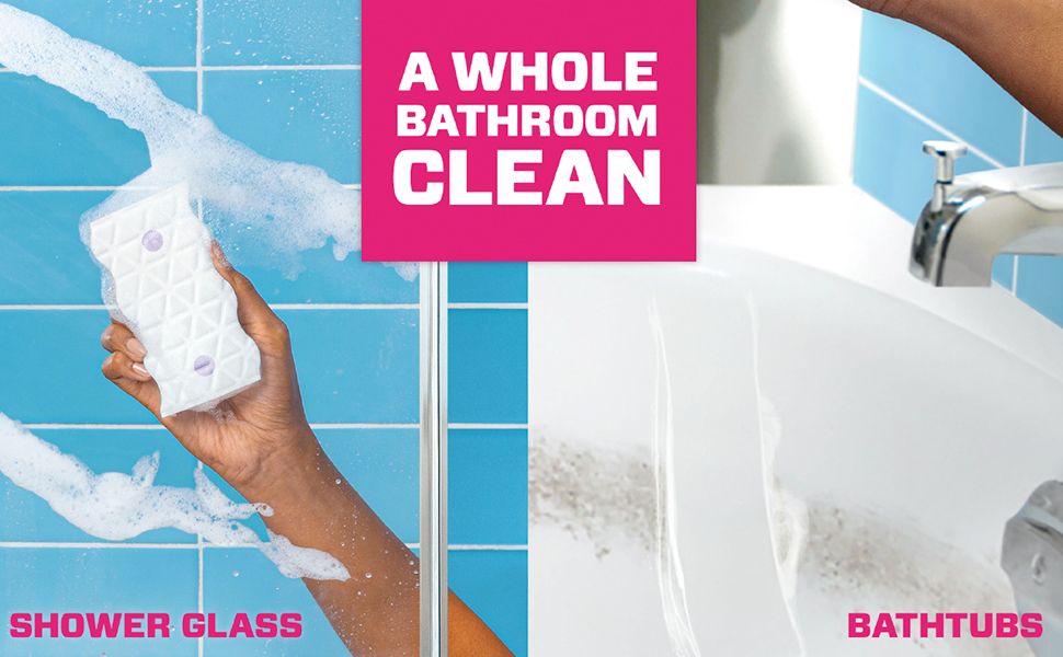 Mr. Clean Magic Eraser Ultra Bath Multi Purpose - A Whole Bathroom Clean