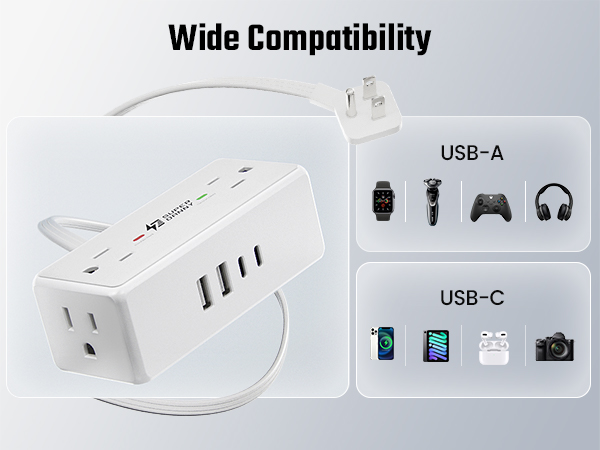 4 USB Charging Station