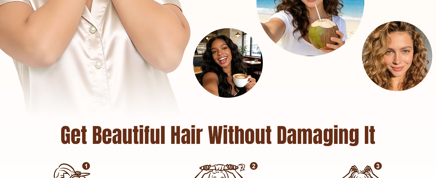 Heatless Curls Overnight