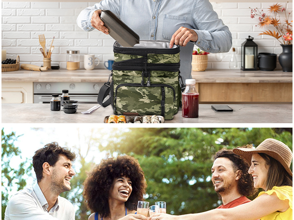 The MIYCOO lunch box for is professional and practical for the office. It keeps work meals fresh.