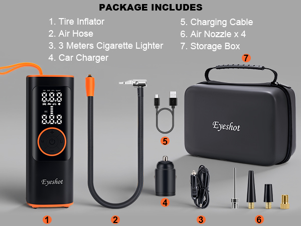 Cordless Pump for Car