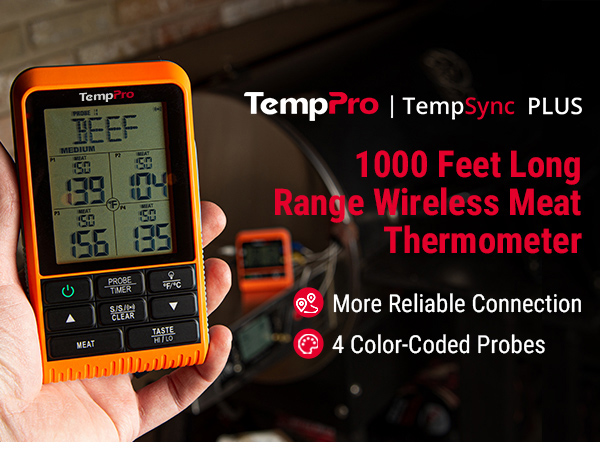 wireless thermometer for grilling meat probe wireless meat thermometer for grilling and smoking