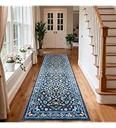 GarveeHome 2x10 Insect Runner Rugs for Hallway Entryway Kitchen Floor Vintage Washable Non Slip S...