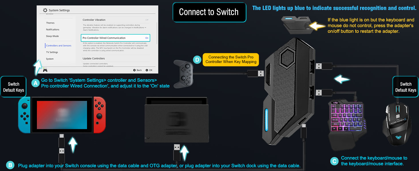 nintendo switch adapter