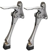 HOSOM Kickdown Door Stopper Heavy Duty, One Touch Adjustable Height Door Stop with Non-Slip Rubbe...