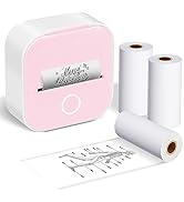 Ponek Pocket Sticker Printer - Wireless Mini Sticker Printer Machine, Wireless Pocket Receipt Pri...