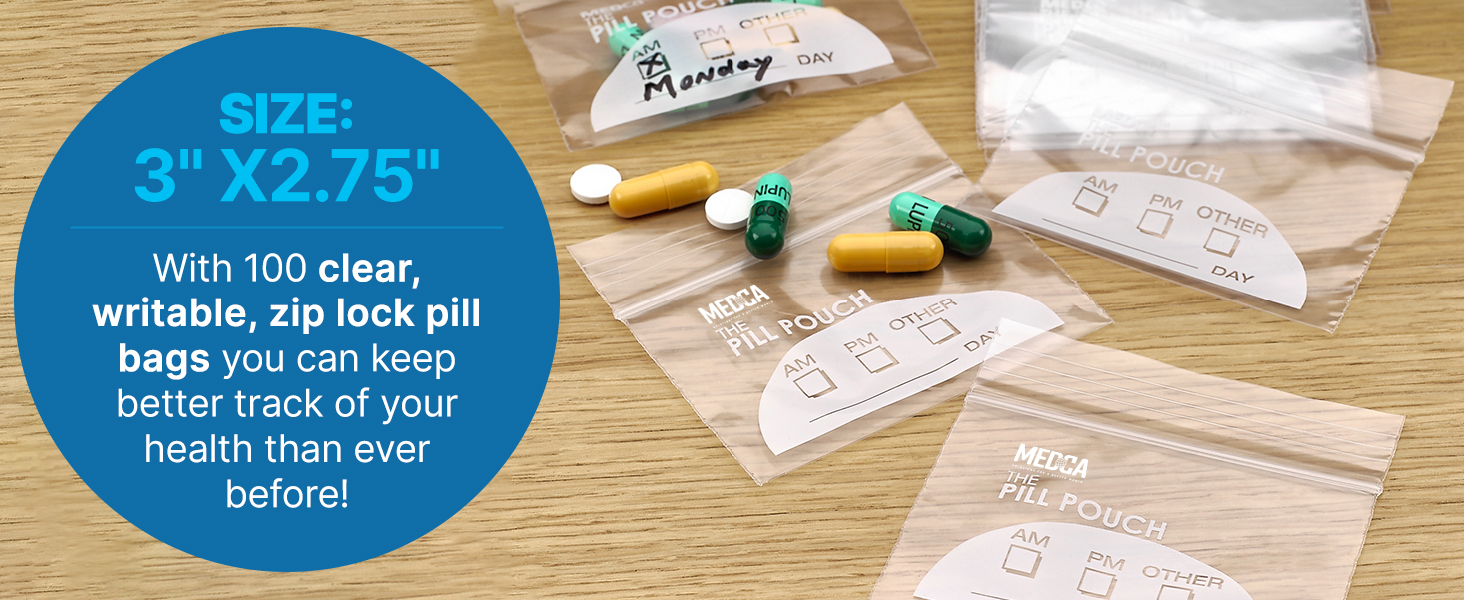pill containers for traveling, travel medication organizer, pill bags for travel reusable