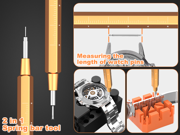 watch pin removal tool watch strap tool watch kit watch band tool watch resizing kit