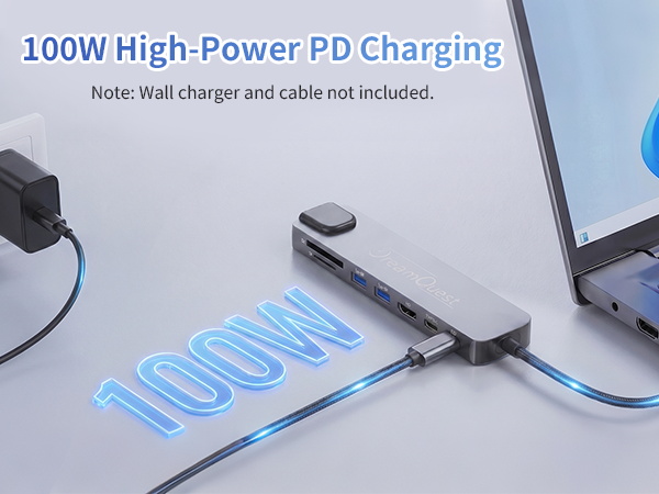 100W high power PD charging