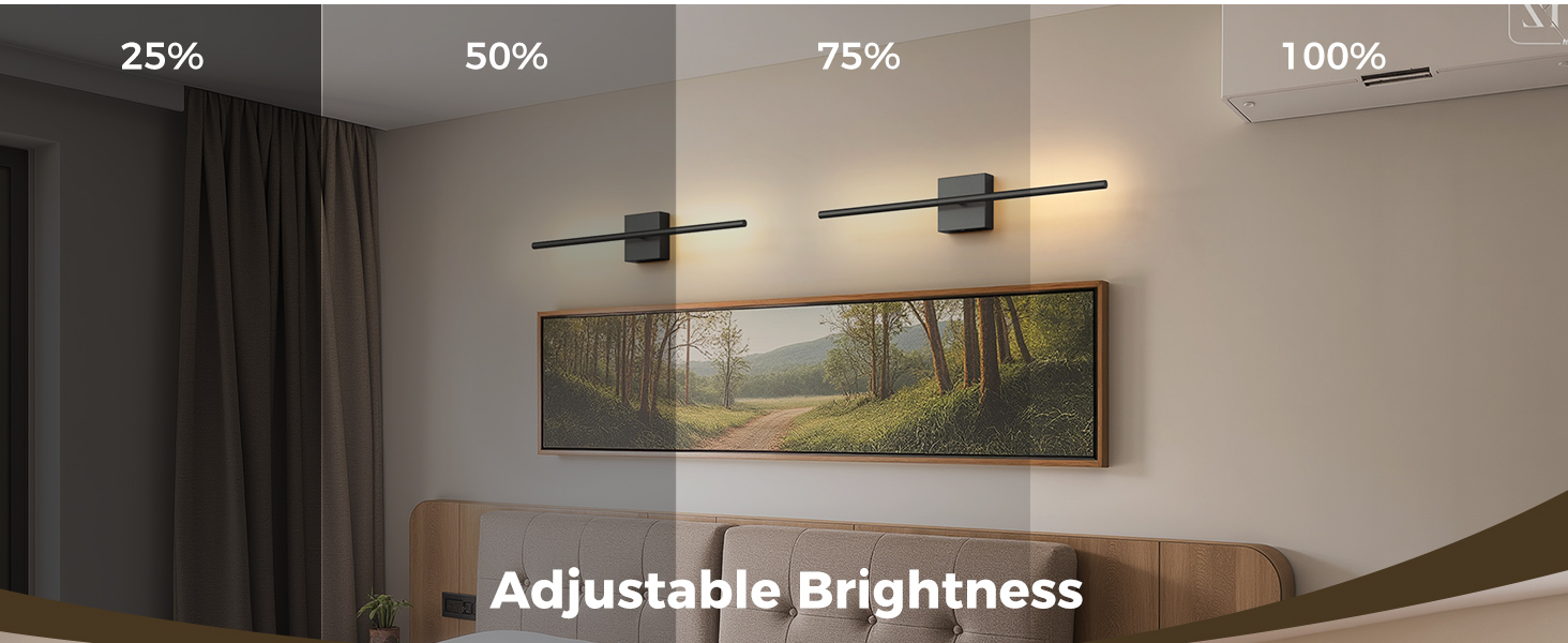 Black battery wall sconces