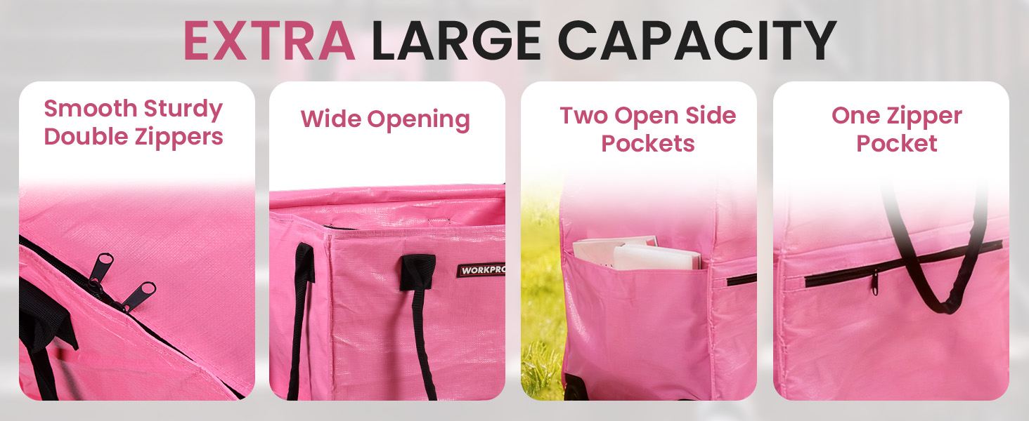 Reusable Grocery Bag on Wheels