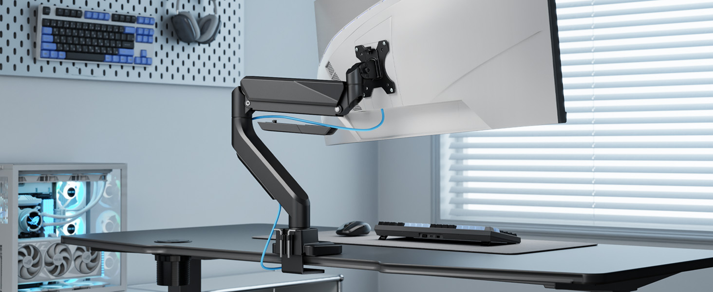 heavy duty monitor arm