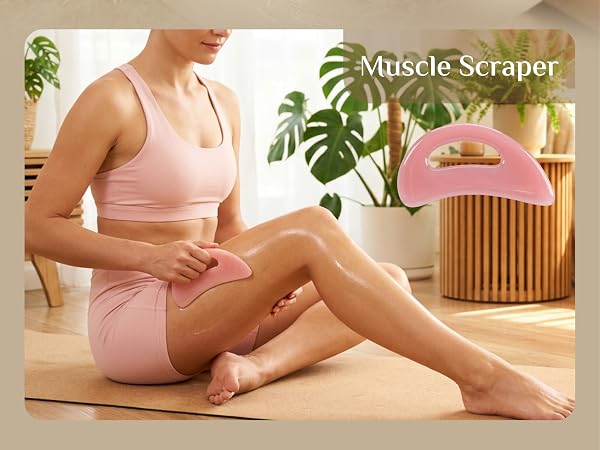 gua sha facial tool muscle scraper tool