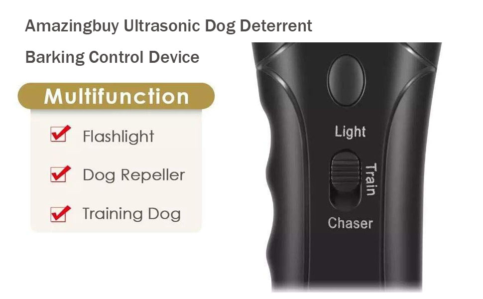 Ultrasonic Dog Trainer Device Electronic Dog Deterrent/Dog Barking Control Devices