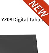 Drawing Tablet Digital Graphic Tablets 6x4 Inch Art Tablet with Battery-Free Stylus Pen Tablet fo...